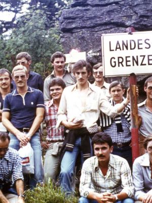 Offz/Uffz Weiterbildung in Kötzting, Wanderung zum Osser | Juni 1980