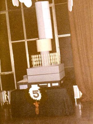 Festball 5 Jahre Kornberg - Turmmodell | Oktober 1981