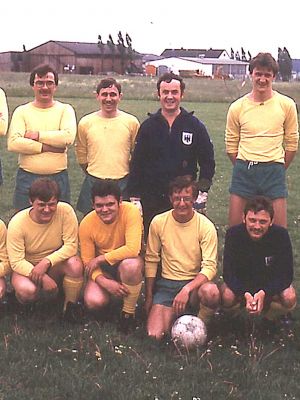 Fussballspiel Hof Kötzting in Hof | 1981