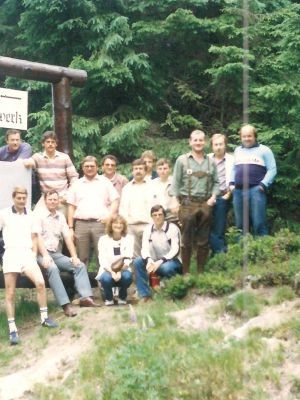 Betriebsauflug Zivilpersonal Bergwerk Fichtelberg | 1982