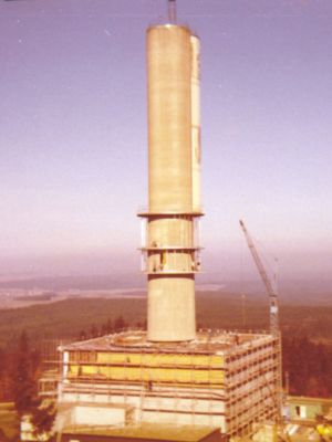 Kornbergturm Bauphase - 2. Bauabschnitt | Oktober 1977